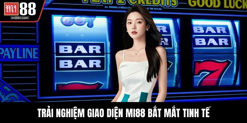 Trải nghiệm giao diện MI88 bắt mắt tinh tế